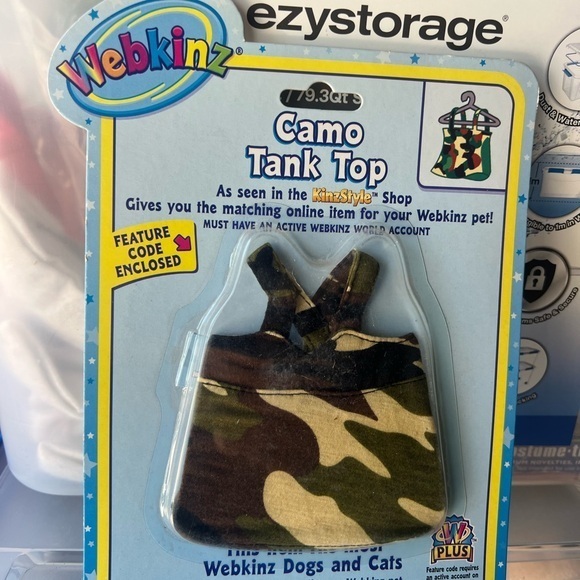 Other - Webkinz Camo Tank Top - New Unopened w/ Unused Code  Webkinz by Ganz